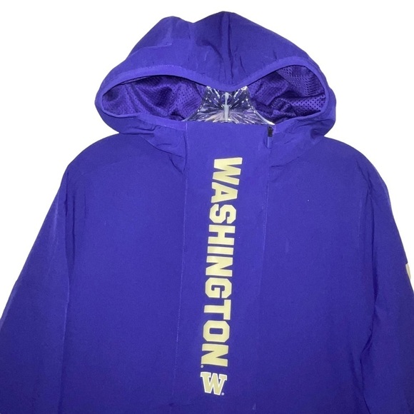 Adidas Washington Huskies Men's Pullover Hoodie Sweatshirt Size S - Picture 5 of 6